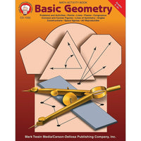 Livre numérique : Mark Twain - Basic Geometry, 1332-EB, 5e à 8e année-Vous recevrez deux courriels : le premier confirmant la totalité de votre commande et le second comportant un lien de téléchargement. Vous pourrez utiliser le lien de téléchargement immédiatement ou plus tard, comme vous le voulez.