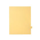 Mark Maker – Onglets séparateurs juridiques beiges, 1/26 onglets, format lettre, sans trous, lettre U, 25/paquet-Onglets séparateurs beiges, 1/26 onglets