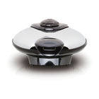 Gaufrier électrique Euro Cuisine WM520, température réglable - Chrome-Plaques antiadhésives sans PTFE et APFO gratuites