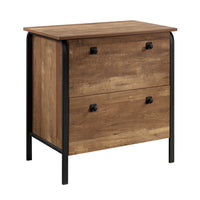 Sauder - La Collection Station House Classeur lateral - Finition Etched Oak-Classeur lateral