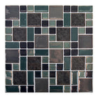 CTG Brands Multi Square Glossy Wall Tile, 10" x 10", Black, 6 Pack-Dimension parfaite : chaque feuillet de dosseret mesure 25,4cm L x 25,4cm H (10" L x 10" H) (environ 0,39 mètres carrés/4,17 pieds carrés par carton)