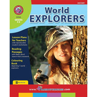 Livre numérique : World Explorers (format PDF, téléchargement pour 1 utilisateur), ISBN 978-1-55319-013-4, 4e à 6e année-Vous recevrez deux courriels : un confirmant toute la commande et l'autre avec un bouton Download Software (Télécharger le logiciel). Vous pouvez télécharger immédiatement ou revoir votre courriel pour télécharger plus tard.