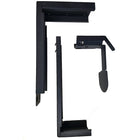 AnthroDesk – Support réglable pour tour d'ordinateur, à montage sous un bureau-FACILE À MONTER : Supports latéraux et inférieurs pour maintenir fermement votre processeur en place, construction en acier robuste