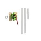 Flash Furniture - Accessoires de 10 pieces Bright Beginnings de qualite commerciale pour systeme mural STEAM modulaire-Nettoyer avec un chiffon humide