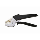 HVTools – Pince de sertissage à système de cliquet, 12 x 5 x 2 po, noir-La pince de sertissage à système de cliquet pour terminaux isolés est dotée d’une mâchoire inférieure fixe et d’un mécanisme à cliquet pour faciliter le sertissage