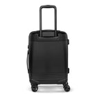 Bugatti -  Nashville -Bagage de cabine rigide de 21 -5 po - Noir-Système d’expansion à fermeture éclair (20% plus d’espace de rangement)