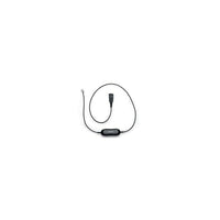Jabra Câble intelligent droit GN1210 pour casque écoute-Longueur du câble : câble droit de 80 cm/31,5 po