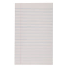 North American Paper Inc. - Papier ministre - réglure large (5/16 po) double face avec marge - 8 po x 13 po - 960 feuilles-Taille de la réglure : Réglure 5/16 po