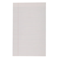 North American Paper Inc. - Papier ministre - réglure large (5/16 po) double face avec marge - 8 po x 13 po - 960 feuilles-Taille de la réglure : Réglure 5/16 po