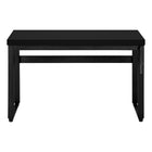 Monarch Specialties - 7682 Bureau 48 po L - Hauteur Adjustable Noir/Metal Noir-7