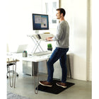 Fellowes – Tapis anti-fatigue ActiveFusion pour bureau debout, 24 po x 36 po, noir-Noir