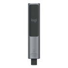 Logitech - Télécommande de présentation Spotlight - Ardoise-La télécommande de présentation vibre cinq minutes avant la fin de votre présentation ainsi qu'au moment où le temps est écoulé. Suivez le temps de votre présentation et personnalisez des alertes par vibration dans l'application Logitech Presentation.