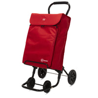 Playmarket, Forzudo Duett, Chariot de Courses - 4 Roues - Rouge-Large accès superieur