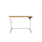Koble - Bureau intelligent JUNO pour maison intelligente, Chêne/ Blanc-Bureau debout intelligent
