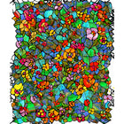 D-C-Fix - Film adhésif - 17"W x 78"L - Le jardin vénitien - Paquet de 2-Les films pour fenêtres sans solvant de D-C-Fix présentent des designs et des motifs uniques qui peuvent être utilisés pour le relooking de la maison et du bureau