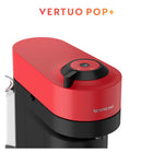 Nespresso - Machine à Café et Espresso Vertuo Pop+ par Breville - Rouge Piment-Une technologie Bluetooth intelligente et une connexion Wi-Fi pour assurer les mises à jour du logiciel de votre machine.