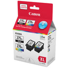 Canon - Paquet économique PG-275XL/CL-276XL-Couleur + pigment noir