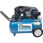 Omega Compressors, Compresseurs D'Air Série Professionnelle, Électrique, 16,6 Gal. (20 Gal. Us), 135 Psi, 115/1 V-Pi³/min 6,4 à 125 psi