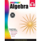 Livre numérique : Spectrum - Spectrum Algebra, 704706-EB, 6e à 8e année-Vous recevrez deux courriels : le premier confirmant la totalité de votre commande et le second comportant un lien de téléchargement. Vous pourrez utiliser le lien de téléchargement immédiatement ou plus tard, comme vous le voulez.