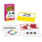Trend Enterprises Skill Drill Cartes Flash, Couleur, Forme et Nombre-Cartes d'étiquetage robustes et boîte de rangement en carton renforcé.