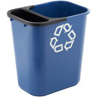 Rubbermaid Commercial – Bac de séparation FG295073BLA pour corbeille, rectangulaire, noir-Il s’agit d’un bac de séparation pour le recyclage rectangulaire en polyéthylène qui se fixe sur le côté d’une poubelle Rubbermaid Commercial (vendue séparément).