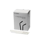 Eco-Packaging - Paille flexible enveloppée de 8 po - Transparent - 12 paquets de 500-6000 pièces dans chaque caisse