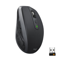 Logitech - Souris sans fil MX Anywhere 2S-Contrôlez avec fluidité jusqu'à 3 ordinateurs différents à l'aide d'une souris unique. Copiez et collez du texte, des images et des fichiers d'une machine à l'autre.