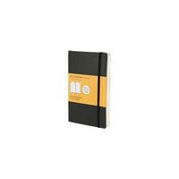 Moleskine – Cahier à couverture souple noir Classique, réglé, 3 1/2 po x 5 1/2 po-Format poche : 3 1/2 x 5 1/2 po