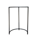 Eddie's - Porte-vêtements Soho Steam Pipe 1/2 rond - 54 po Height - Anthracite Grey-Porte-vêtements