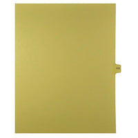 Mark Maker – Onglets séparateurs juridiques beiges, 1/15 onglets, format lettre, sans trous, numéro 113, 25/paquet-Onglets séparateurs beiges, 1/15 onglets