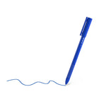 TRU RED - Stylos à bille avec prise caoutchoutée – 1,0 mm – bleus – paquet de 12-Stylos légers à un prix économique