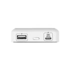 LOGiiX - Piston Power Crystal Mag Banque d'alimentation 10 000 mAh - Blanc-Chargement magnétique sans fil jusqu'à 15 W