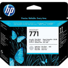 HP – Tête d’impression noire photo et grise claire 771 (CE020A)-Noir photo et gris pâle
