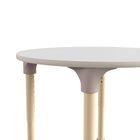 Flash Furniture - Table d'activites ronde de 33 pouces Bright Beginnings de qualite commerciale en bois pour salle de classe-Supporte jusqu'à 300 lb, Capacite de poids statique