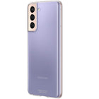 Samsung - Étui rigide ajusté Clear Cover pour Galaxy S21 - Transparent-Fin mais durable, cet étui ajoute une couche de protection qui n'épaissit pas la forme du téléphone. Ainsi, il reste confortable dans vos mains et se glisse toujours dans une poche