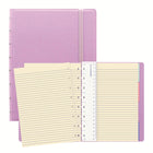 Cahier de notes rechargeable de Filofax - 8-1/4 x 5-3/4po - Orchidée - 112 pages-112 pages lignées