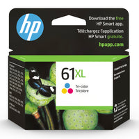 HP 61XL Cartouche d’encre tricolore à rendement élevé d’origine (CH564WN)-Couleurs: Tricolore