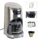 Kenmore - Elite Cafetière programmable de 12 tasses avec filtre-Minuterie programmable pour infuser automatiquement à l'heure de votre choix
