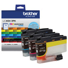 Brother LC4043PKS Ensemble de 3 cartouches d’encre de couleur à rendement standard d'origine-Cyan/Magenta/Jaune