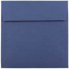JAM Paper Enveloppes carrées avec fermeture gommée, 6 x 6 po, bleu présidentiel, 1000/paquet-Bleu présidentiel