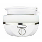 Brentwood Bouilloire de voyagecolour pliable de 0.8L-Double tension 120 / 220v