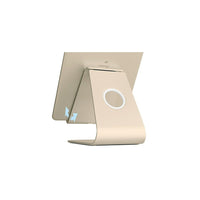 Rain Design – Support mStand tablet plus pour tablette, or (10054)-Le support inclinable assure que vous trouvez l'angle précis qui vous convient (10 à 50º)