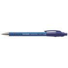 Papermate - Stylos à bille Flexgrip Ultra recyclés à pointe rétractable – 0,8 mm – bleu – paquet de 12-Corps caoutchouté pour plus de confort