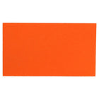 JAM Paper Cartes professionnelles double face imprimables, 3 1/2 po x 2 po, orange recyclé, paq./500 (22128342g)-Paquet de 100