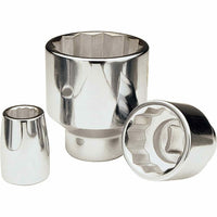 Gray Tools – Douille standard chromée à prise de 42 mm x 3/4 (po), 12 pans-Taille : 42 mm