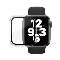 PanzerGlass - Full Body pour Apple Watch Series 4-6/SE 40mm - Transparent-Le verre est résistant aux chocs et à l'eau, et est recouvert d'une couche oléophobe qui est à la fois antibactérienne et anti-empreintes digitales