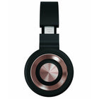 Casque d'écoute supra-auriculaire Sharper Image EXTRA BASS - noir/rose-Technologie sans fil Bluetooth intégrée