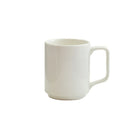 Tasses à Café en Porcelaine Durable - 14oz - Blanc - Paquet de 8-Tasse à café en porcelaine durable