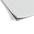 TRU RED - Bloc-notes à réglure étroite, 5 x 8 po, blanc, 50 feuilles/bloc, paquet de 12-La conception à reliure supérieure vous permet de feuilleter rapidement les pages pour trouver de l’information