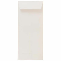 JAM Paper #10 Enveloppes commerciales avec politique - 4,125" x 9,5" - Blanc - Paquet de 50-Couleur : Enveloppes blanches de 28 lb